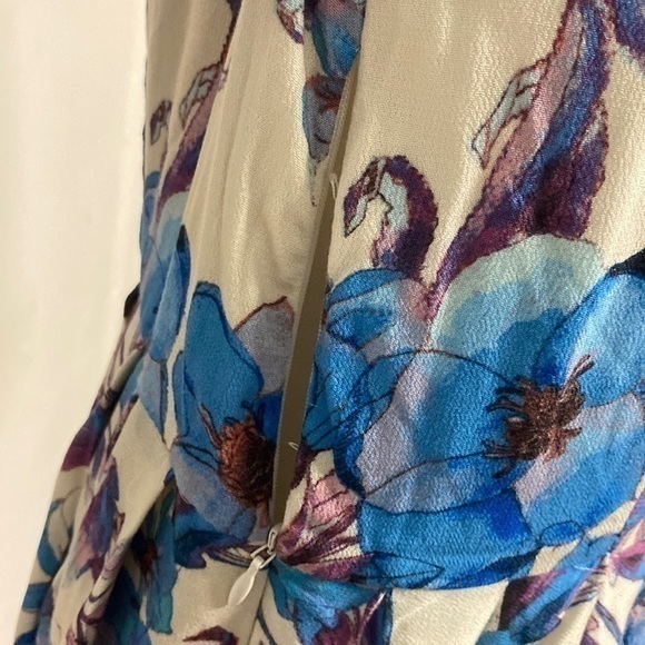 Free People Tegan V-Neck Mini Dress 10 - Picture 9 of 16